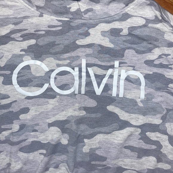 CALVIN KLEIN CROPPED HOODIE - Picture 2 of 3